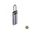 Hub USB-C Baseus 3 x USB-A 3.0 - 1 x USB-C - 1 x HDMI - 1 x VGA - 1 x RJ45 - 1 x SD - 1 x microSD Gri CAHUB-CU0G