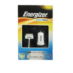 Incarcator auto + Cablu de date Energizer Hightech pentru iPod/ iPhone / iPad