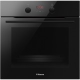 Cuptor incorporabil Hansa Fusion II BOES68463, 65 l, Autocuratare Steam Clean, 8 functii, Touch buttons + knobs, Clasa A, Negru