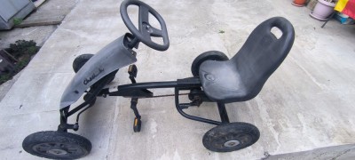 MASINUTA CU PEDALE KART KARTING NECESITA SERVISARE GREUTATE CCA. 25 KG 120 CM foto