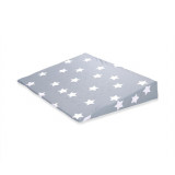 Perna inclinata antisufocare Air Comfort 60x45x9 cm Stars Blue Grey Mist, Lorelli