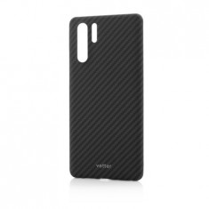 Huse vetter clip-on, huawei p30 pro, clip-on ultra slim, made from aramid fiber, kevlar, black foto