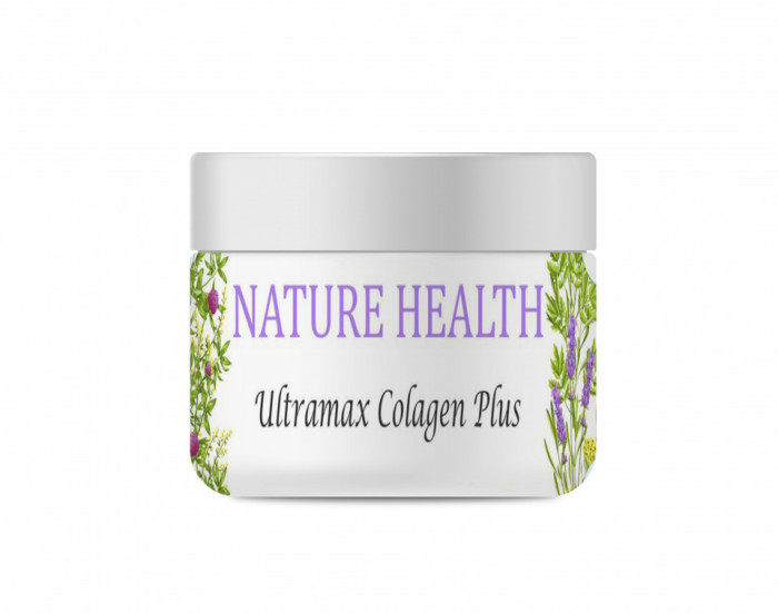 Crema Ultramax Colagen Plus, Nature Health, 200 ml, Bios Mineral Plant