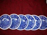 SET / SERVICIU 6 FARFURII PENTRU DESERT DIN PORTELAN VILLEROY &amp; BOCH RUSTICANA