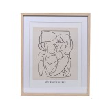 Rama foto 53.5x63.5 cm, Abstract Figures, Lemn, ATU-085809, Oem