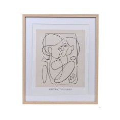 Rama foto 53.5x63.5 cm, Abstract Figures, Lemn, ATU-085809 foto