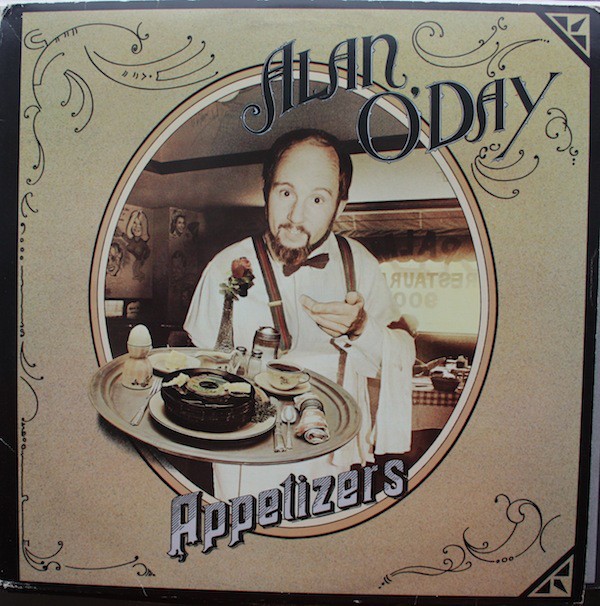 VINIL Alan O&#039;Day &lrm;&ndash; Appetizers - EX-