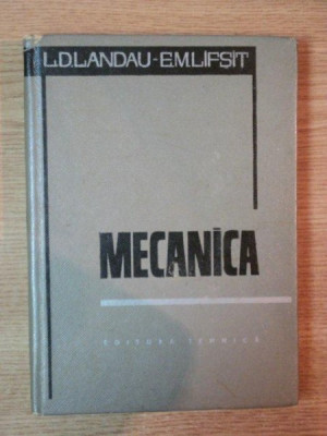 MECANICA - L.D. LANDAU foto