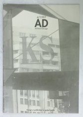 ARHITEXT DESIGN , REVISTA DE ARHITECTURA , SUBIECT : DESIGN SI PUBLICITATE IN SPATIUL PUBLIC , NR.4 , 1997 foto