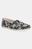 Toms teniși OVERSIZED FLORAL EYELET culoarea negru, 10021888