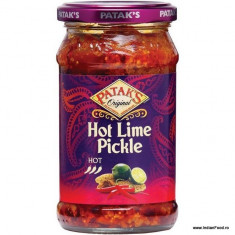 PATAK&amp;#039;S Lime Pickle Hot (Muraturi Indiene de Lamaie Picant) 283g foto