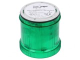 Semnalizator LED Verde 24V IP66 &Oslash;73x76mm