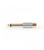 Adaptor audio MONO JACK 6.35 mm tata - RCA mama gri Nedis