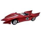 Macheta Speed Racer Mach 5 Red Version 1:32 replica metal Features a die-cast aluminum press body with aluminum die-cast and machined aluminum parts