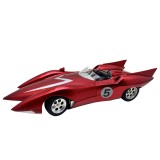 Macheta Speed Racer Mach 5 Red Version 1:32 replica metal Features a die-cast aluminum press body with aluminum die-cast and machined aluminum parts