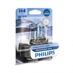 Bec Far H4 60 55W 12V White Vision Ultra Philips (Blister)