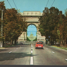 CPI B 11719 CARTE POSTALA - BUCURESTI. SOSEAUA KISELEFF. AUTOTURISM