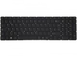 Tastatura Laptop, Toshiba, Satellite C55-C-1E4, fara rama, iluminata, neagra, UK