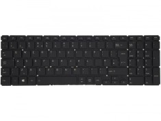 Tastatura Laptop, Toshiba, Satellite C55-C-14F, fara rama, iluminata, neagra, UK