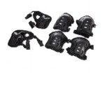 Maxtar set protectii coate, genunchi si brate, marimea L, negru