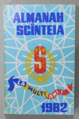 ALMANAH SCANTEIA , 1982 foto