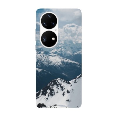 Husa compatibila cu Huawei Nova 8i model Snow Mountain, Silicon, TPU, Viceversa foto
