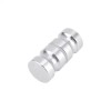 Maner inox, tip buton EA13, diametru 30 mm, lungime 60 mm, finisaj satinat