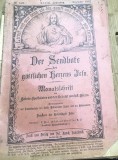CRT2DE Carte veche Germana - Der Sendbote des gottlichen Herzens Jesu (Decembrie 1912, Innsbruck) - Revista catolica