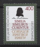 Germania 1996 - Hahnemann, homeopatie, medicina alternativa, neuzat