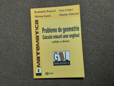 PROBLEME DE GEOMETRIE CLACULUL MASURII UNOR UNGHIURI STAN FULGER foto