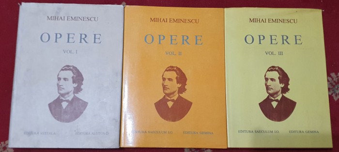 Mihai EMINESCU -3 volume.