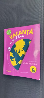 MATEMATICA CLASA A V A VACANTA IN JURUL LUMII FELICIA SANDULESCU foto