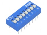 Comutator DIP-SWITCH 8 Sec&Aring;&pound;iuni OFF-ON 0,025A/24VDC