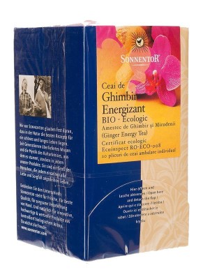 Ceai Ghimbir Energizant Bio Sonnentor 100gr foto