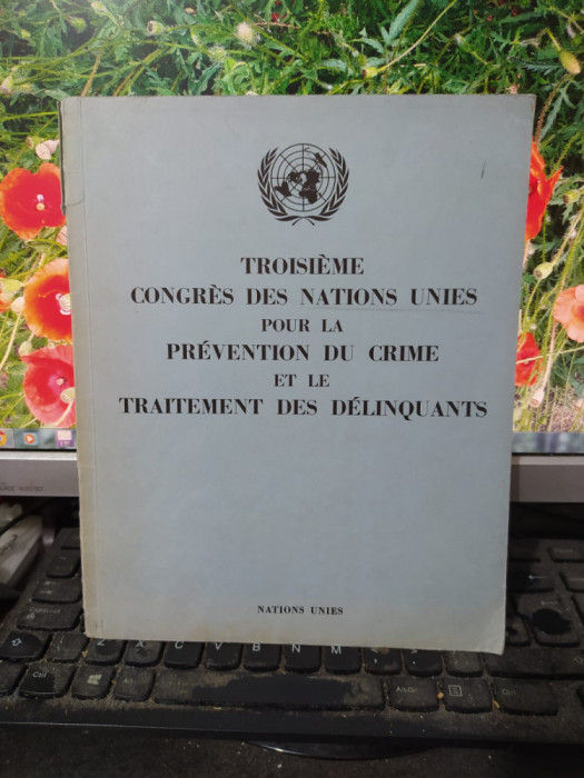 Troisieme Congres des Nations Unies pour la Prevention du crime 1965 N. York 080