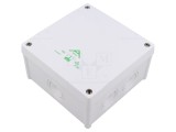 Carcasă IP66 SPELSBERG 127x127x70mm albă cod 80612001
