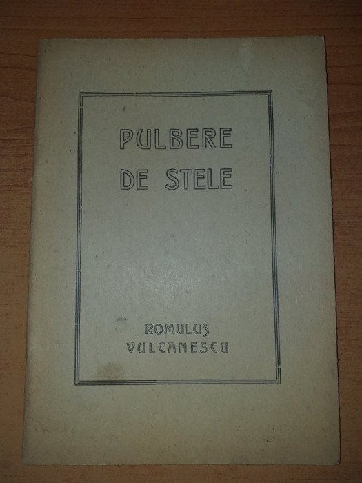 AS - VULCANESCU ROMULUS - PULBERE DE STELE