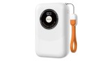 Dudao Powerbank K21 Mini 10000mAh 22.5W USB-A / USB-C - alb, bej