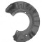 Protectie stropire disc frana Mini One/Cooper/Cabrio (R50/R52/R53), 06.2001-07.2007, fata, Stanga, metal