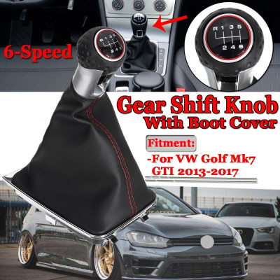 Nuca Schimbator Viteze + Manson Compatibil Volkswagen Golf 7 2012-2019 GTI 6 Trepte GZB-VW-031 foto
