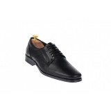 Cumpara ieftin OFERTA marimea 41!Pantofi barbati eleganti din piele naturala de culoare neagra, LNIC03NS