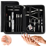 Set de manichiură 9210 F N cu foarfecă, pensetă, pilă, daltă Solingen