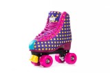 Role Pegas Bliss Dots Mov, Roti PU 58x32mm, Rulmenti ABEC 7, Frane Poliuretan