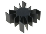 Radiator LED Negru 51,5x51x26x25mm