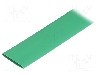 Tub termocontractant, 16mm, 1m, verde, TASKER - GTM 1680 G