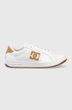 DC sneakers culoarea alb