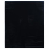 VidaXL Folie pentru fereastră statică, negru mat, 45x500 cm, PVC
