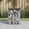 vidaXL Bancă grădină, design gabion, 33x31x42 cm, lemn pin impregnat 834328