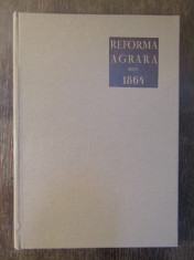 REFORMA AGRARA DIN 1864 - N. ADANILOAIE foto