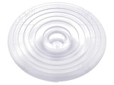 Lentilă LED Rotundă Plexiglass Transparentă 22,1mm